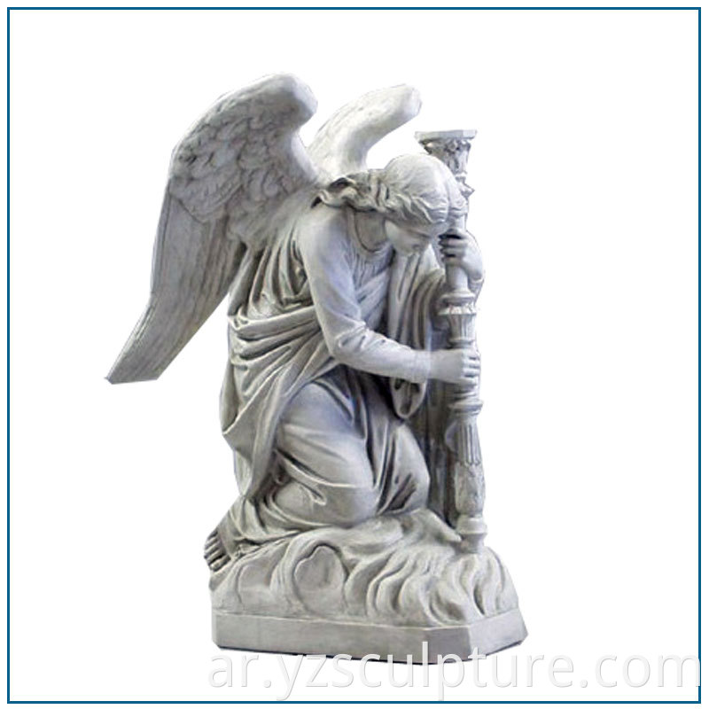 Fiberglass angel statue